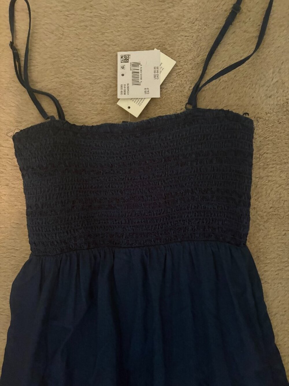 American Eagle Outfitters Navy Blue Maxi Dress - Picture 5 of 7